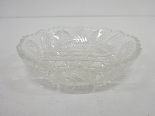 切子ガラス小皿